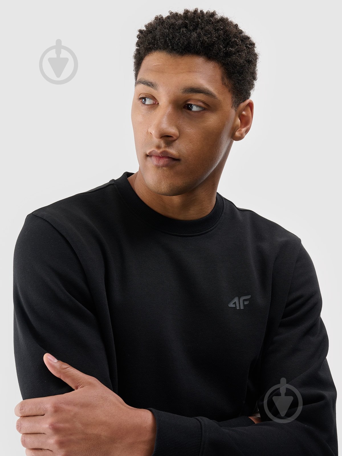 Світшот 4F SWEATSHIRT M1767 4FWMM00TSWSM1767-20S р.M чорний - фото 4