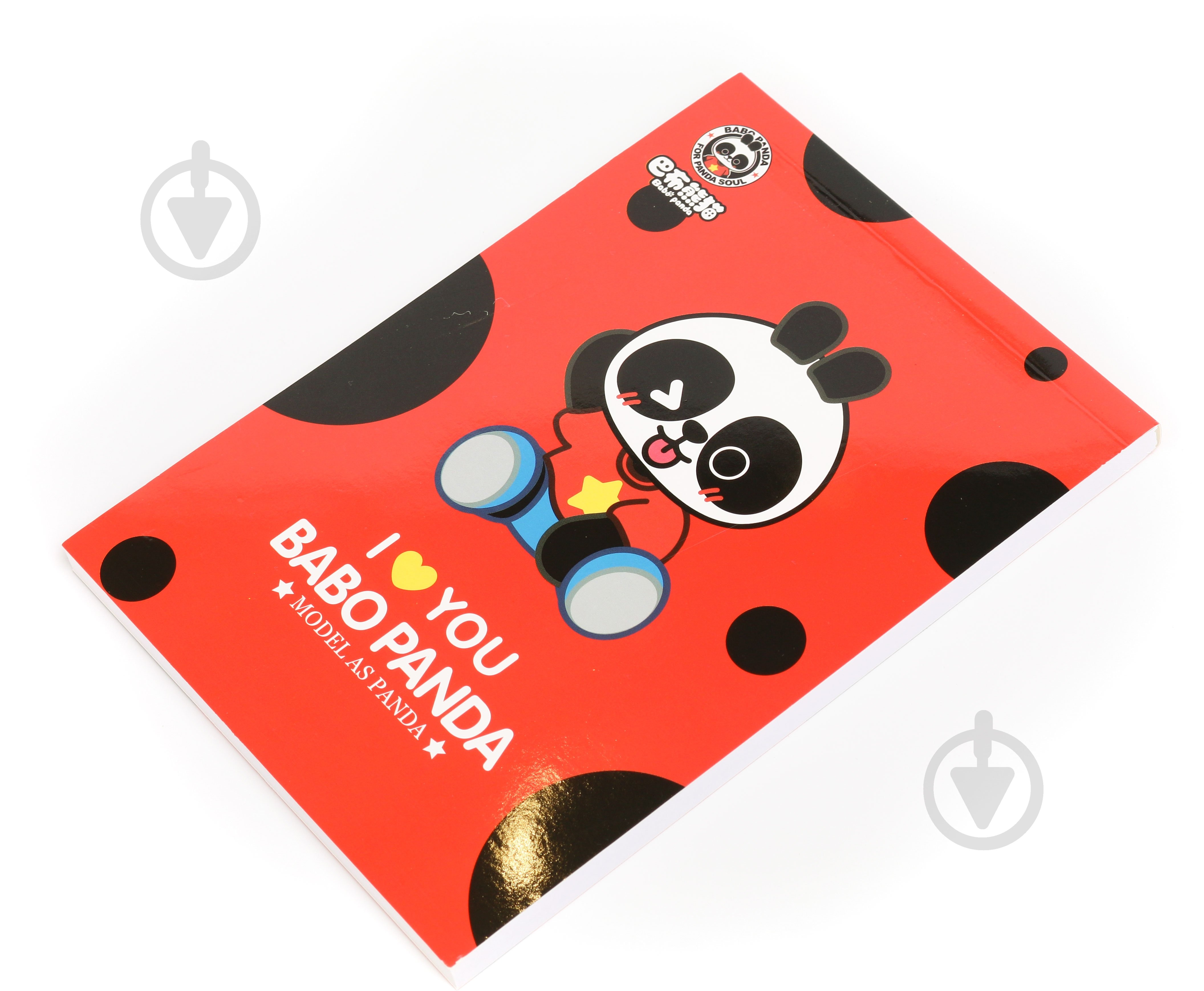 Папка-планшет A5 Панда красная - фото 3 Папка-планшет A5 Панда красная - фото 3