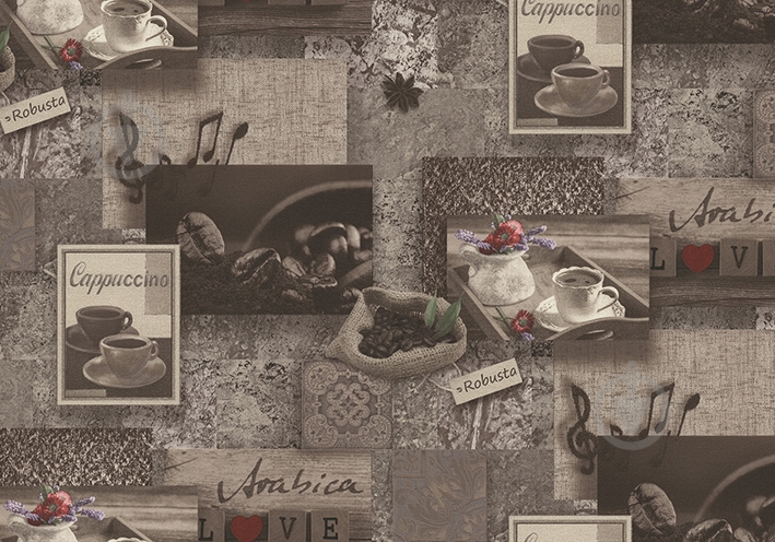 Обои Vinil Арабика декор ЭШТ5-1000 - фото 1