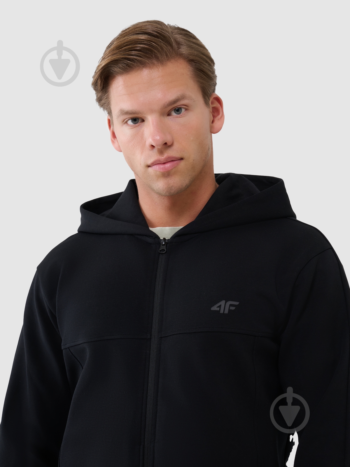 Джемпер 4F SWEATSHIRT M1537 4FWSS25TSWSM1537-20S р.M черный - фото 2 Джемпер 4F SWEATSHIRT M1537 4FWSS25TSWSM1537-20S р.M черный - фото 2