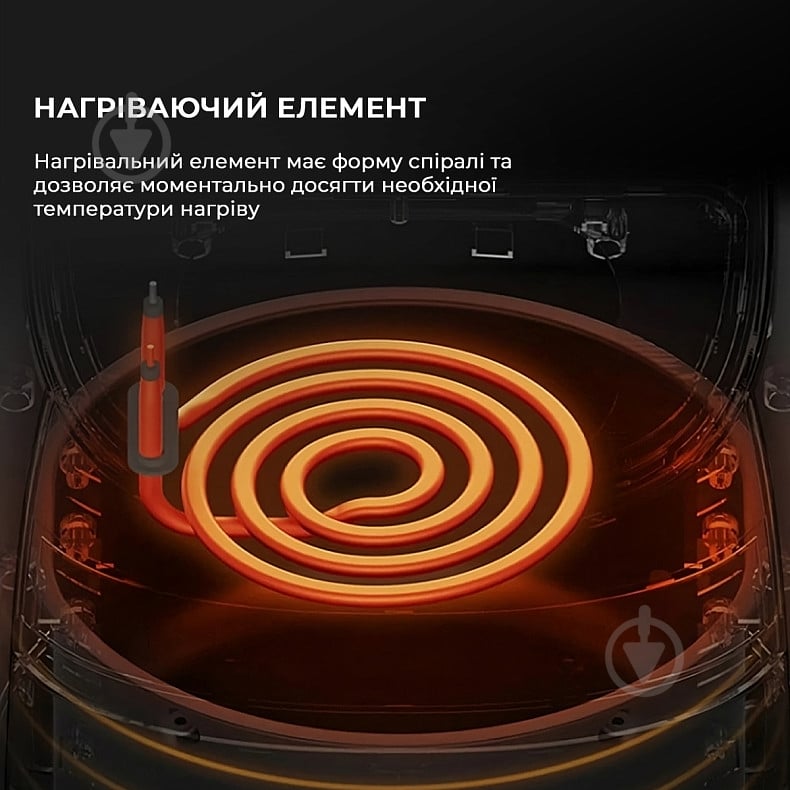 Мультипечь Deerma DEM-KZ130W - фото 7