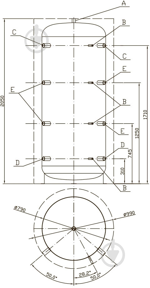 Теплоаккумулятор RBB RBB-1-1000 - фото 4