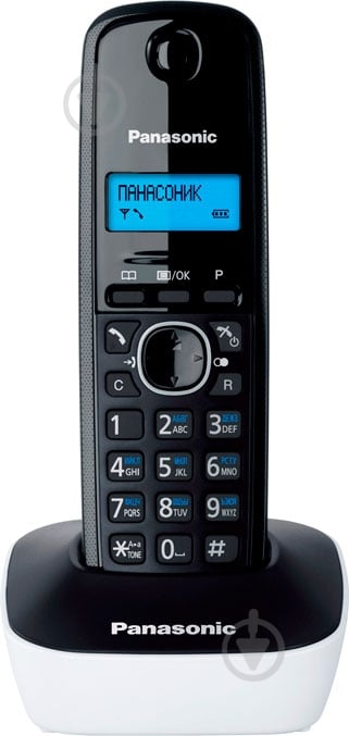 Телефон Panasonic KX-TG1611UAW White - фото 1 Телефон Panasonic KX-TG1611UAW White - фото 1