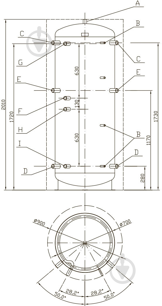 Теплоаккумулятор RBB RBB-4-700 - фото 4
