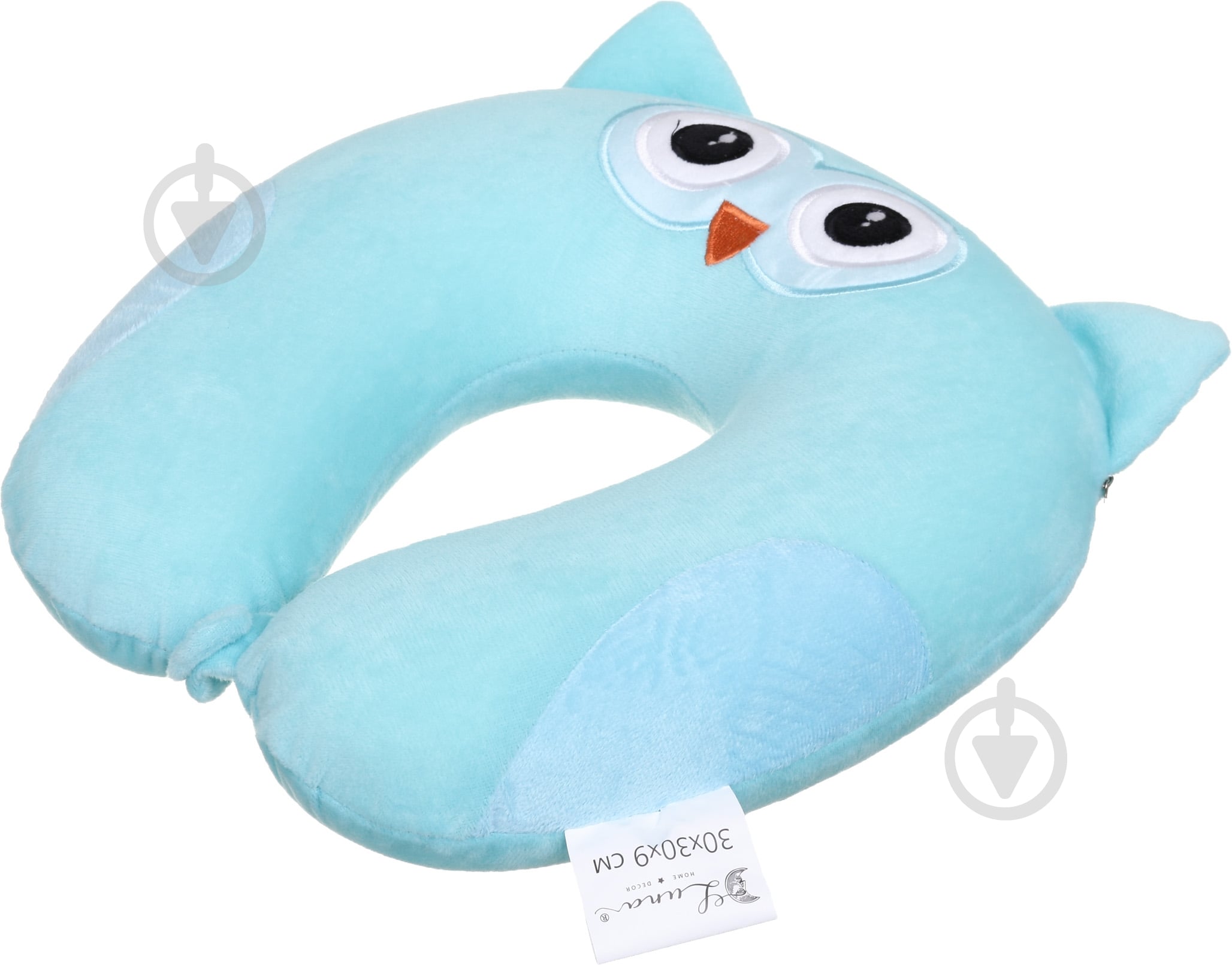 Подушка для подорожей Совенятко 30х30х9 см Luna - фото 1