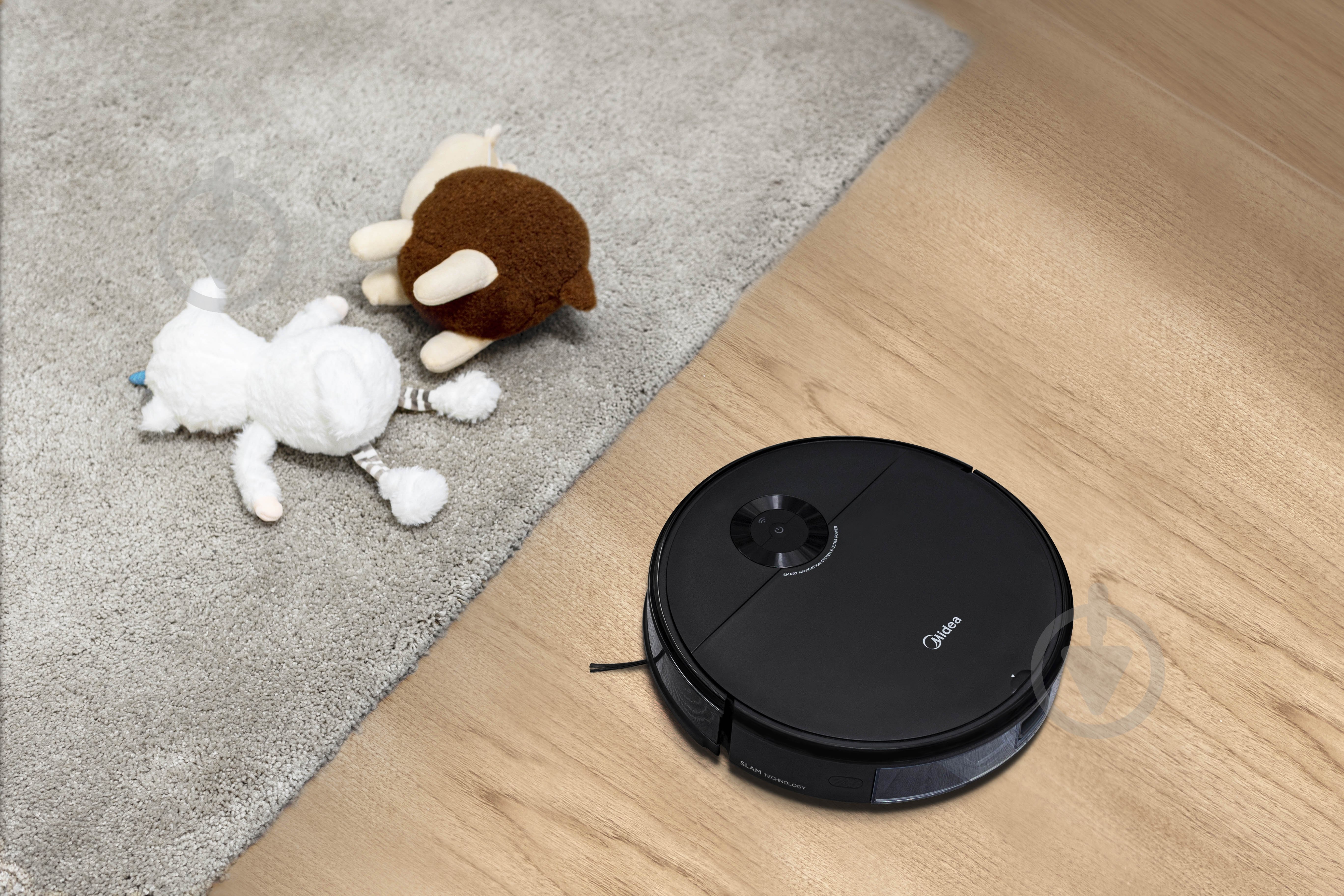 ВИТРИНА! Робот-пылесос моющий Midea I5C black - фото 28
