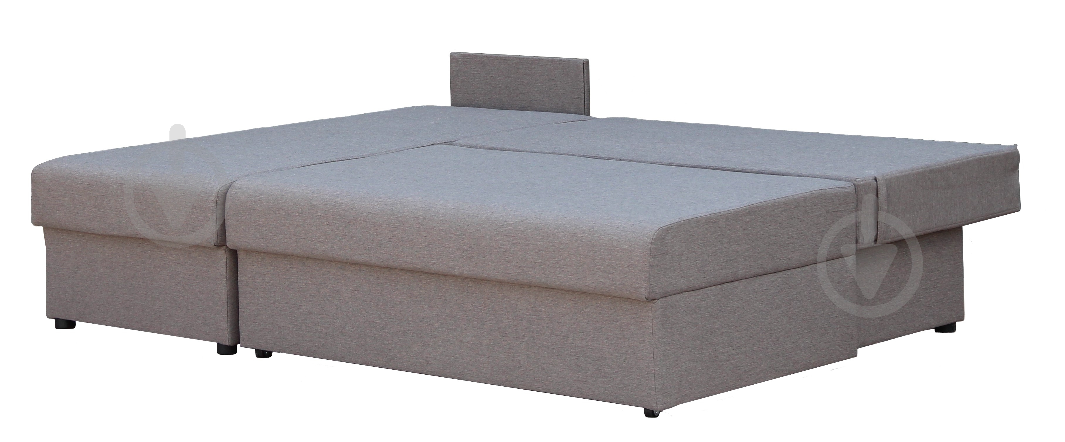 Диван кутовий Берегиня Скай лівий (Валенсія 02) світло-коричневий 2000x1450x770 мм - фото 3