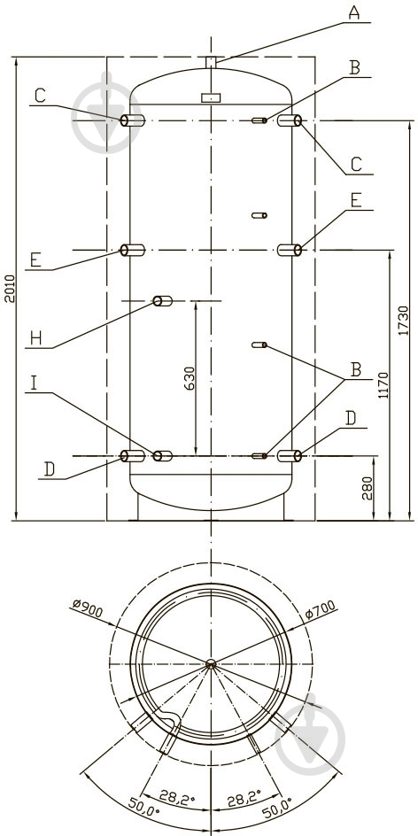 Теплоаккумулятор RBB RBB-5-700 - фото 4