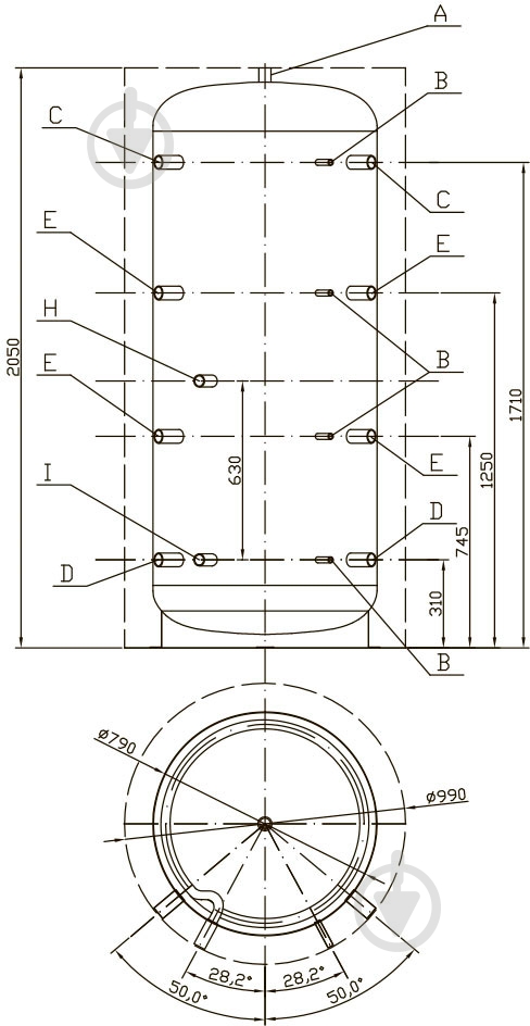 Теплоаккумулятор RBB RBB-5-1000 - фото 4