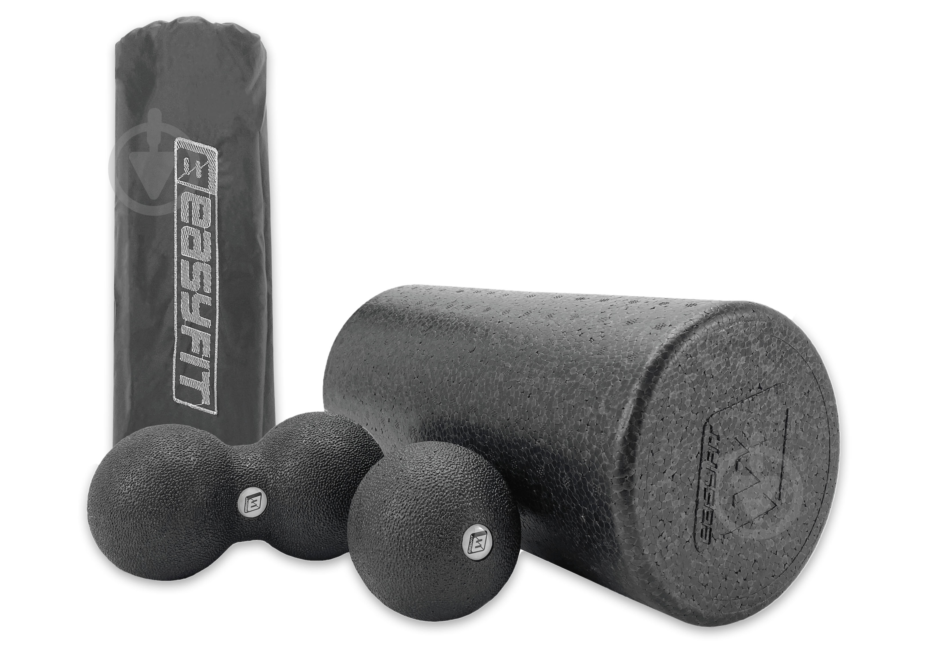 Набор для массажа EasyFit MioSet-L (2 мячика+ролик) - фото 1
