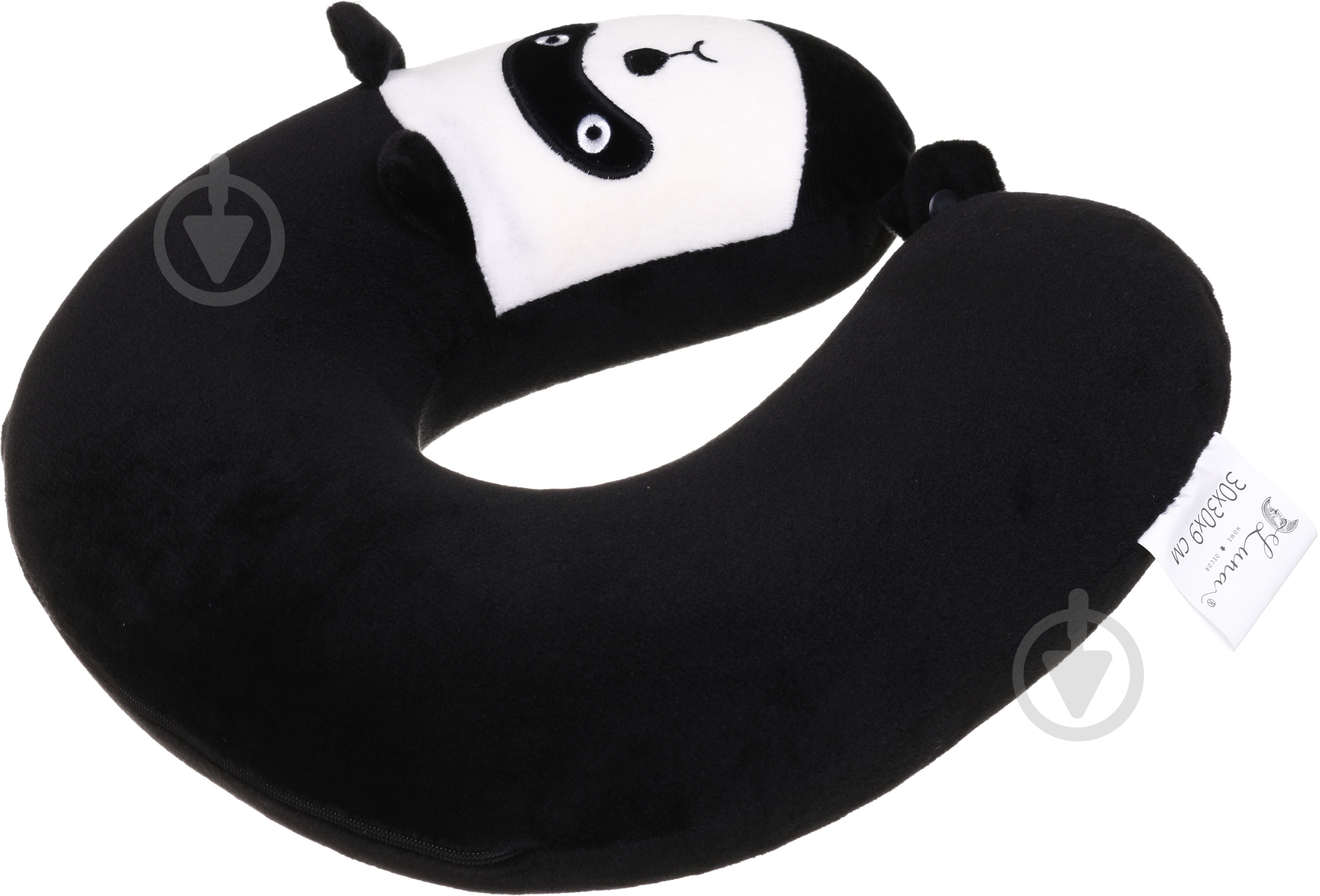 Подушка для путешествий Панда 30х30х9 см
 Luna - фото 1