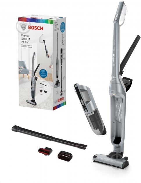 Пылесос Bosch BCH3P210 silver - фото 17