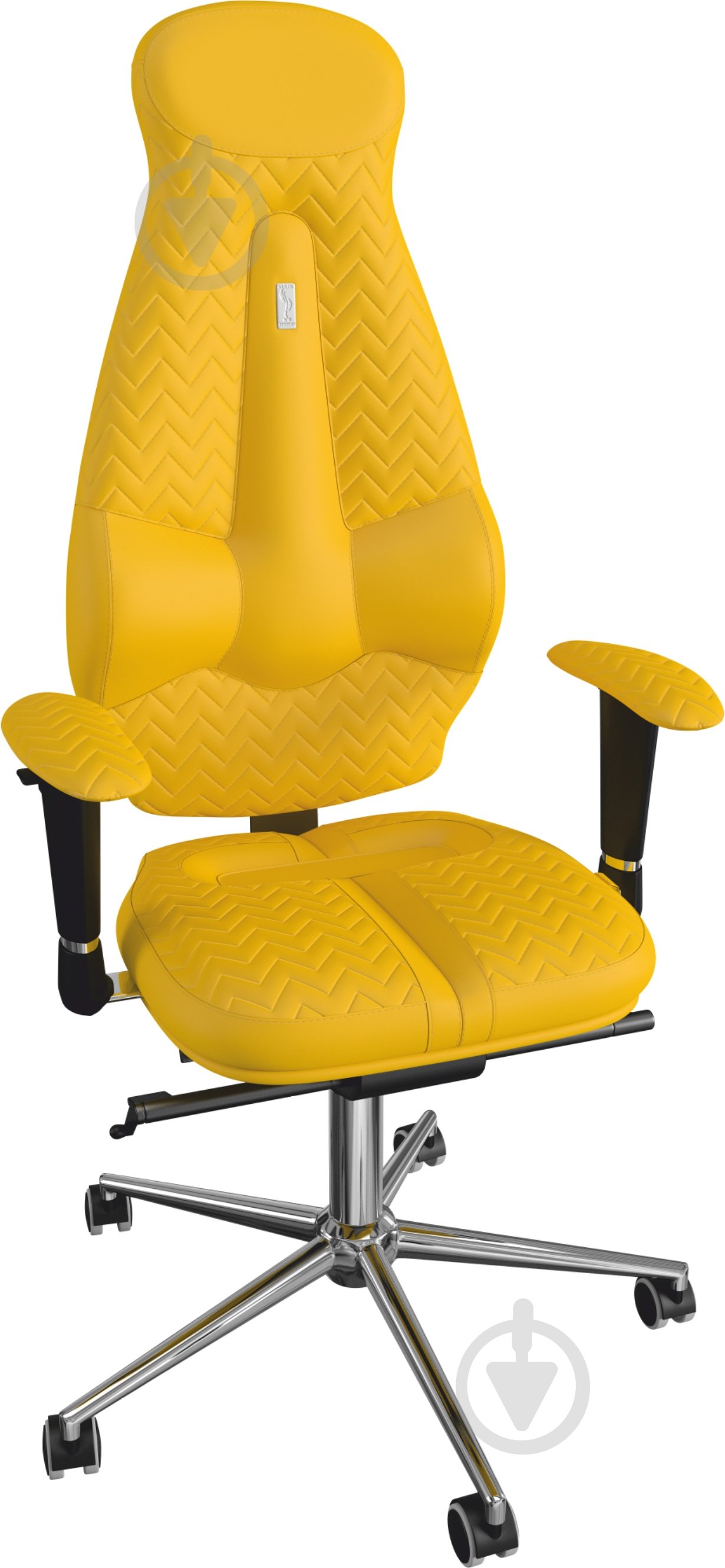 Крісло Kulik System Galaxy 1101 жовтий - фото 1