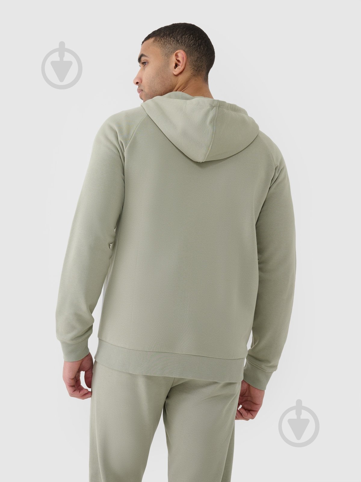 Джемпер 4F SWEATSHIRT M1584 4FWSS25TSWSM1584-44S р.S зеленый - фото 2 Джемпер 4F SWEATSHIRT M1584 4FWSS25TSWSM1584-44S р.S зеленый - фото 2