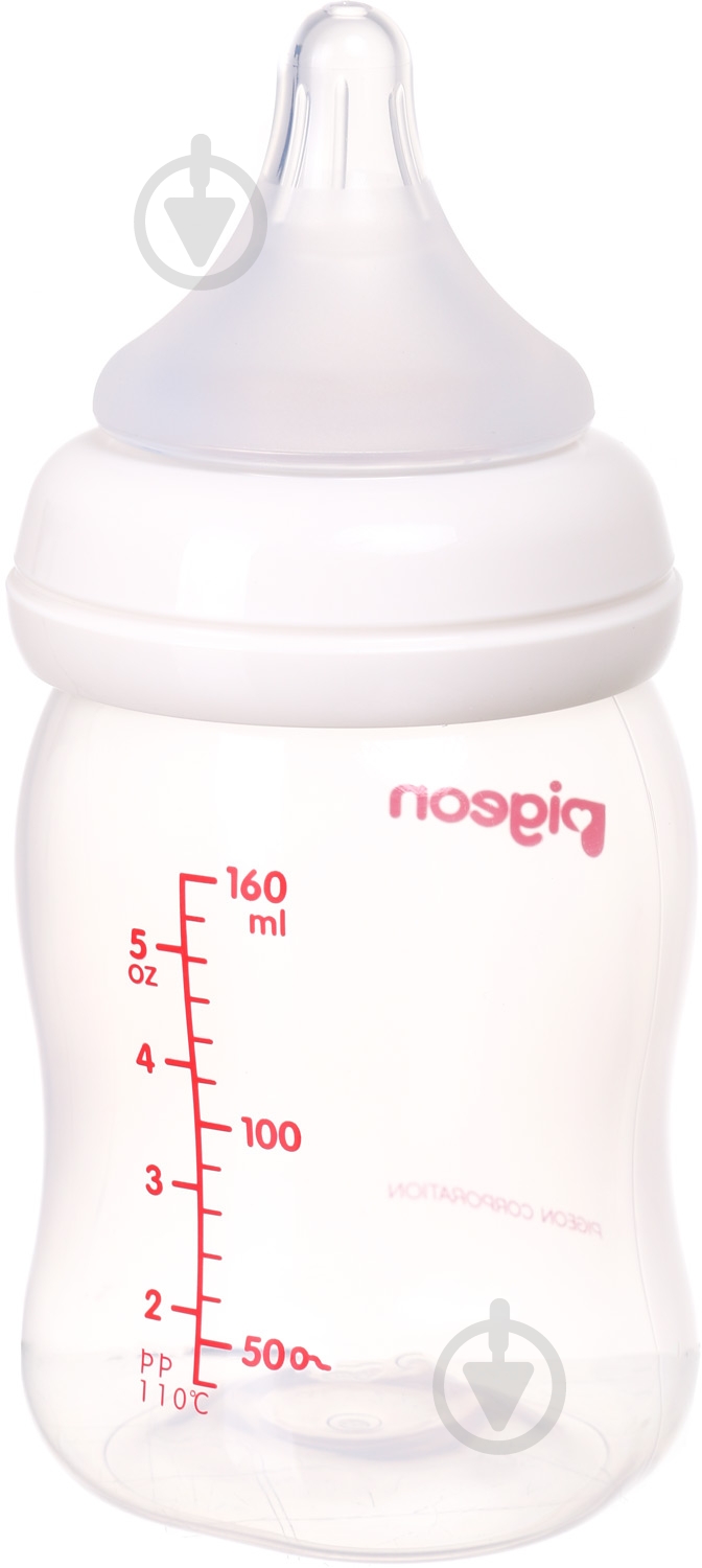 Бутылочка Pigeon SofTouch Peristaltic Plus 160 мл PP - фото 2