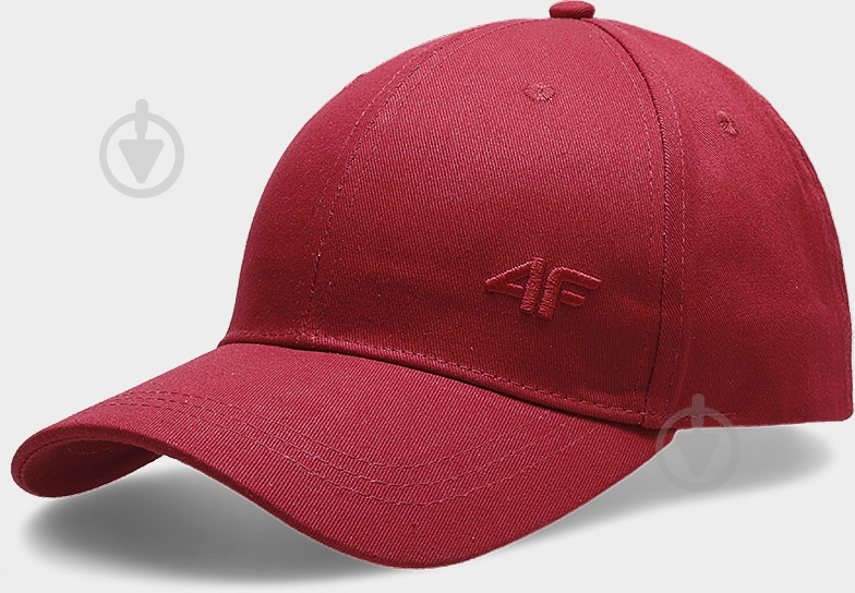 Кепка 4F BASEBALL CAP M119 4FSS23ACABM119-61S L червоний - фото 1