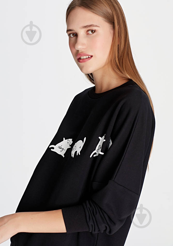Джемпер Mavi CATS PRINTED SWEATSHIRT 168156-900 р. S черный - фото 5