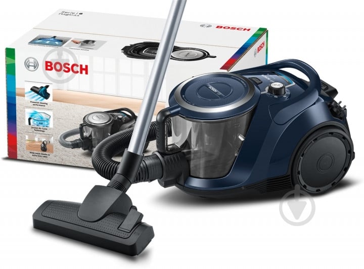 Пылесос Bosch BGS41X300 blue - фото 5