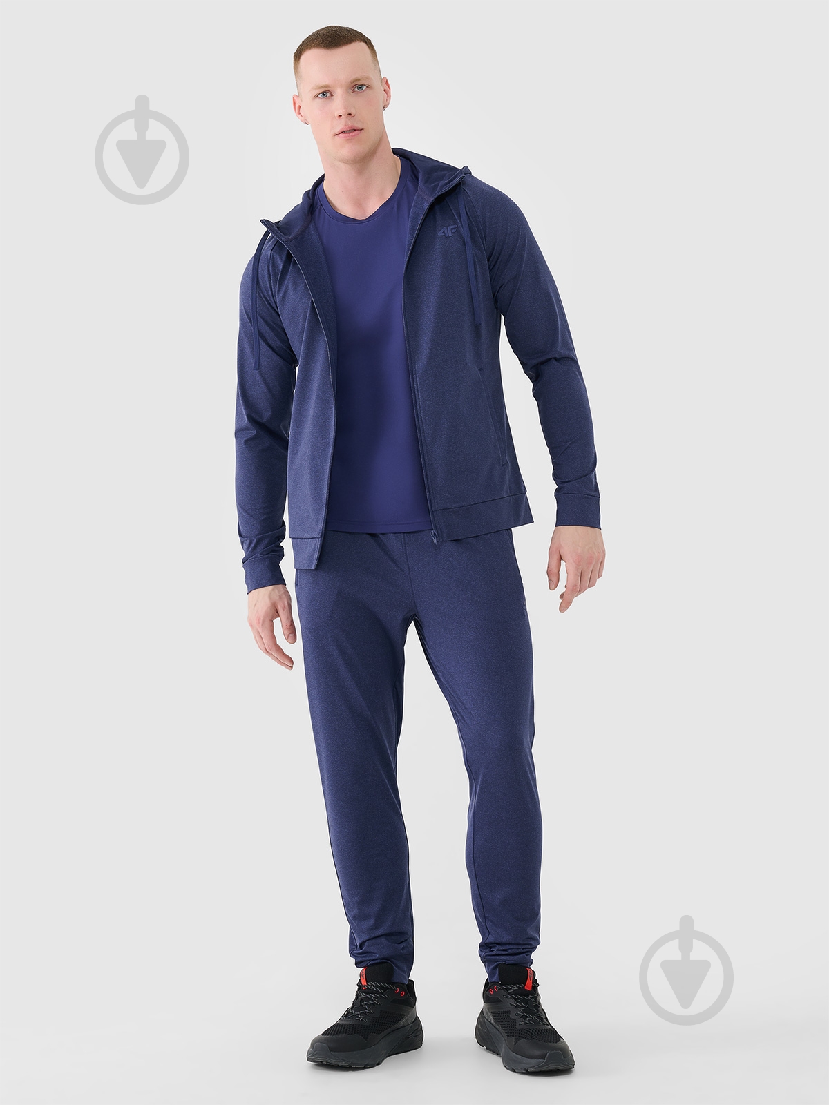 Джемпер 4F SWEATSHIRT FNK M512 4FWSS25TFSWM512-30M р.S синій - фото 2 Джемпер 4F SWEATSHIRT FNK M512 4FWSS25TFSWM512-30M р.S синій - фото 2