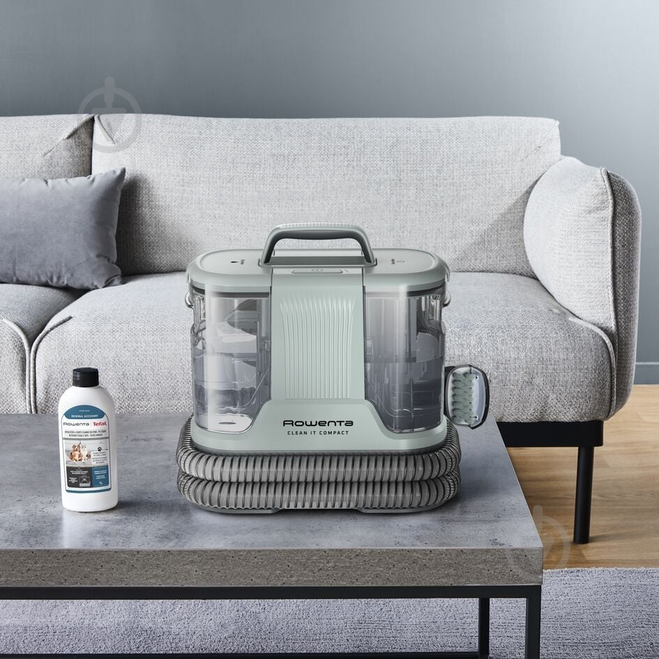 Пылесос моющий Rowenta Clean It IN3020F0 grey - фото 15 Пылесос моющий Rowenta Clean It IN3020F0 grey - фото 15