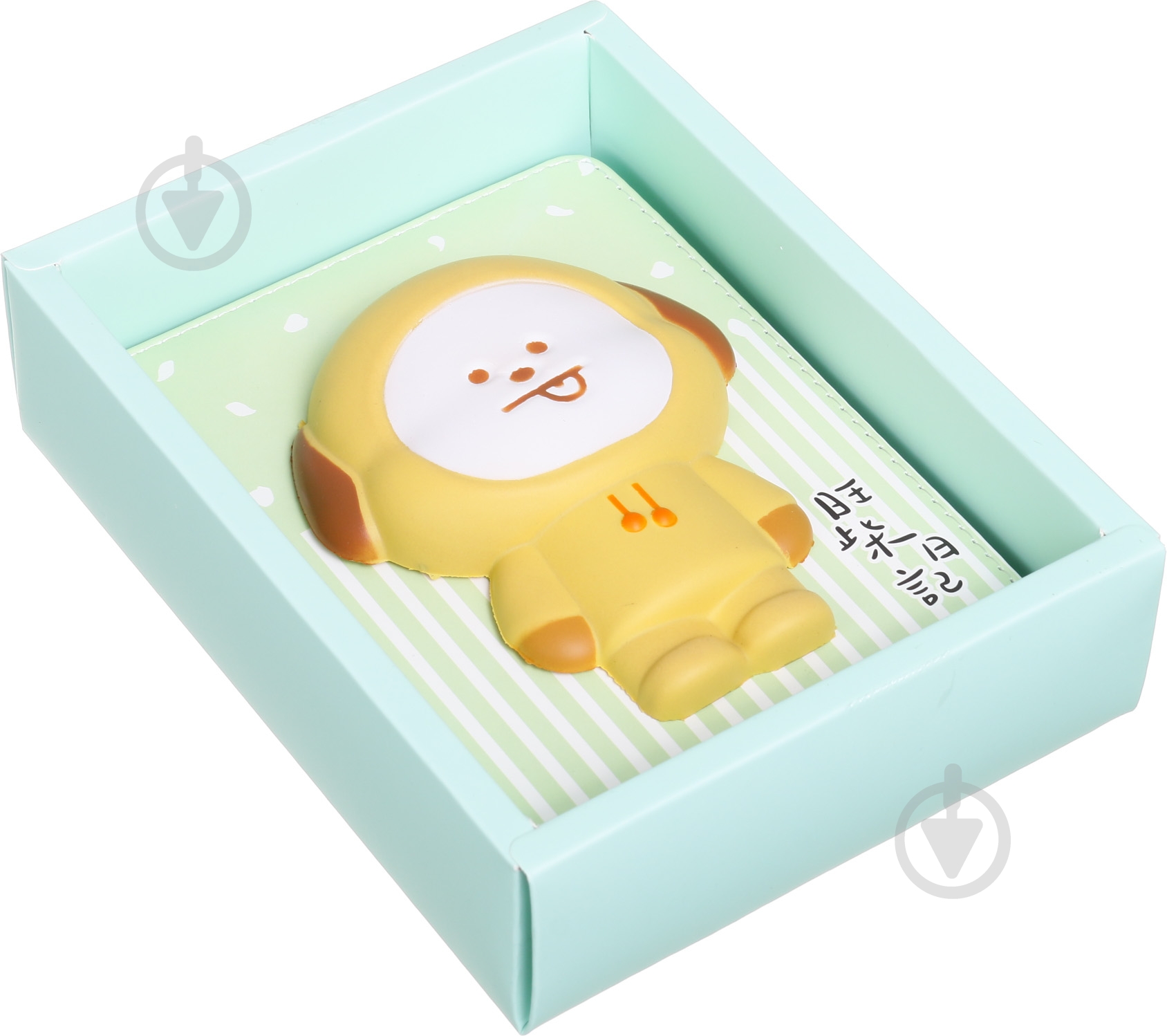 Блокнот подарочный Щенок зеленый - фото 6