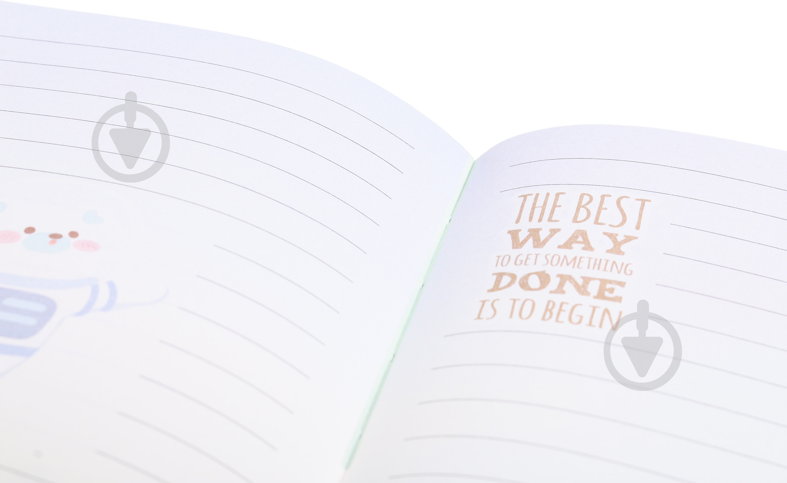 Блокнот подарочный Щенок зеленый - фото 5