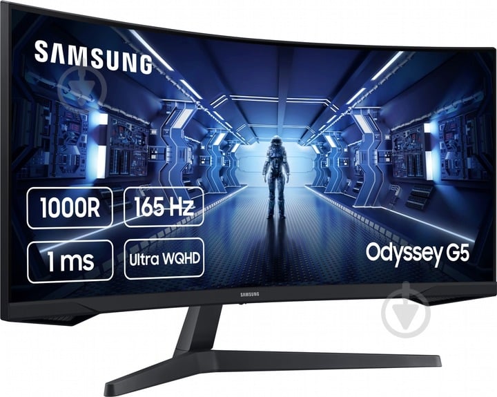Монитор Samsung Odyssey G5 34" (LC34G55TWWIXUA) - фото 2