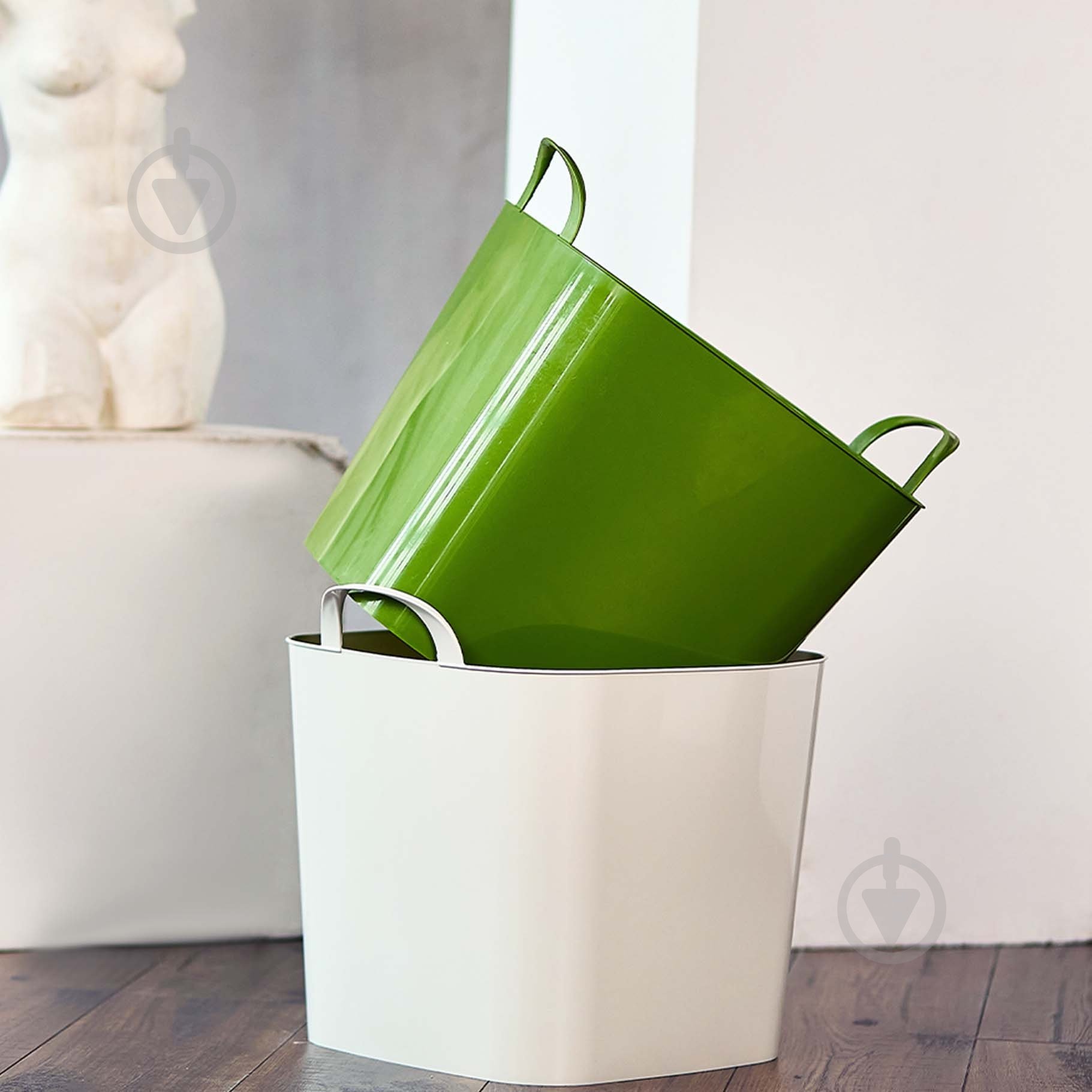 Відро будівельне м'яке квадратне 22 л - фото 4