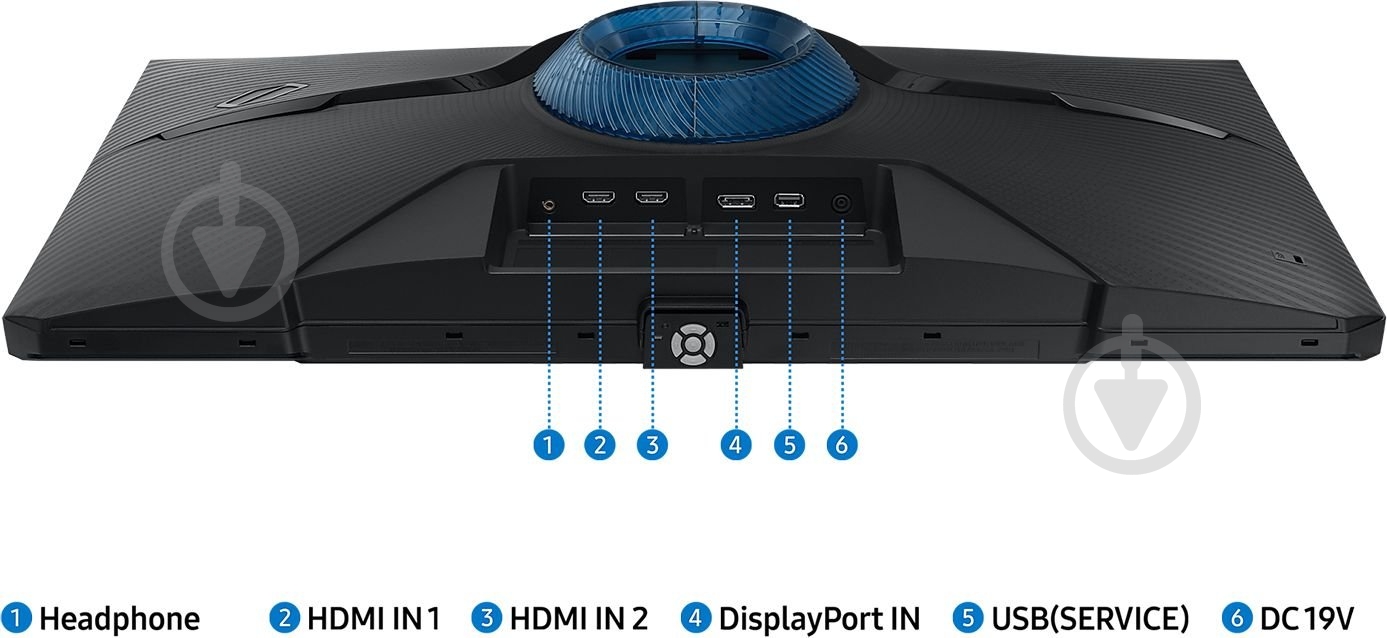 Монітор Samsung Odyssey G4 27" (LS27BG400EIXUA) - фото 12 Монітор Samsung Odyssey G4 27" (LS27BG400EIXUA) - фото 12