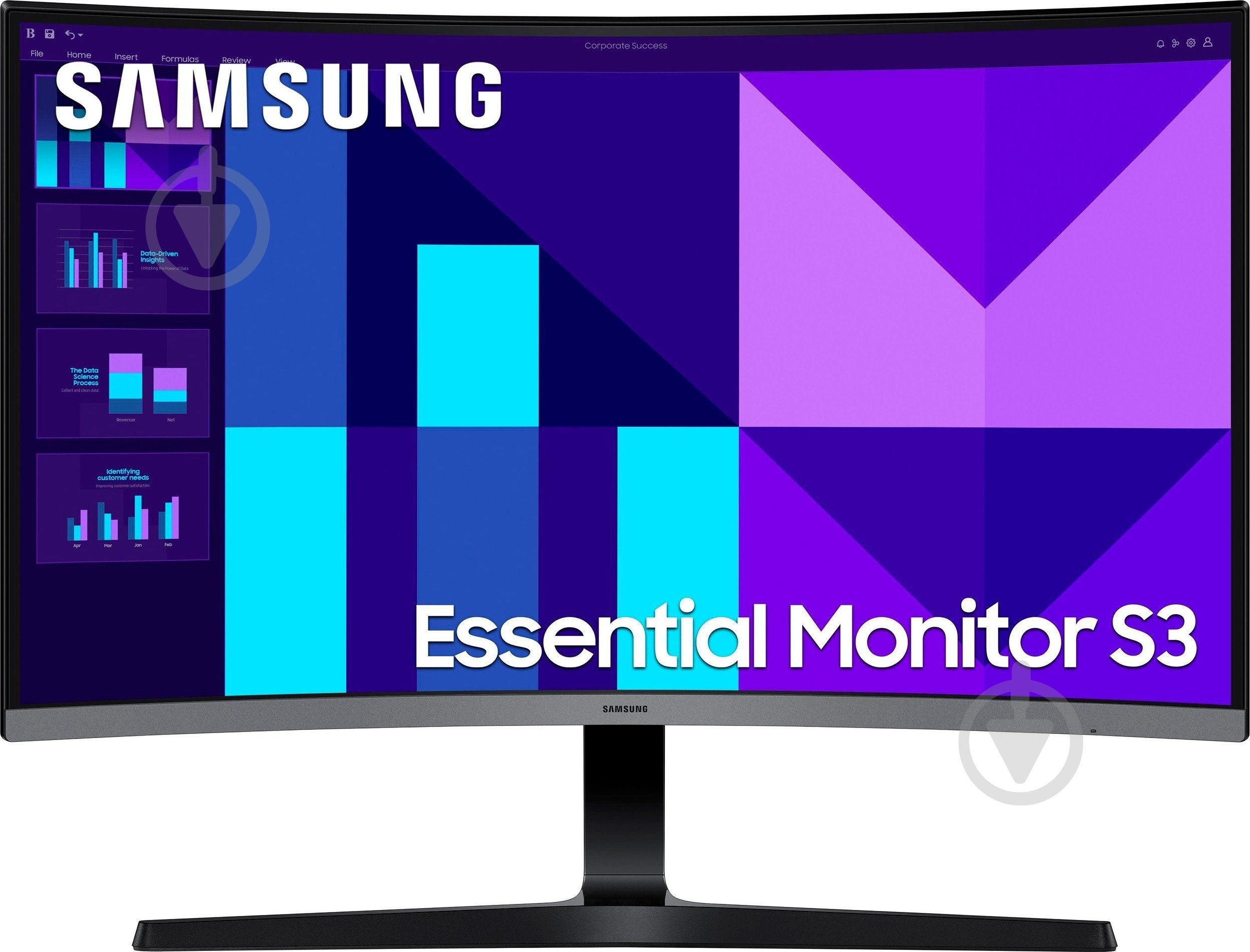 Монитор Samsung Essential S3 27" (LS27D390GAIXUA) - фото 1