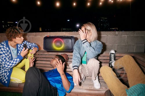Акустична система JBL Partybox GO Essential 2.0 black (JBLPBOTGESEU) - фото 10