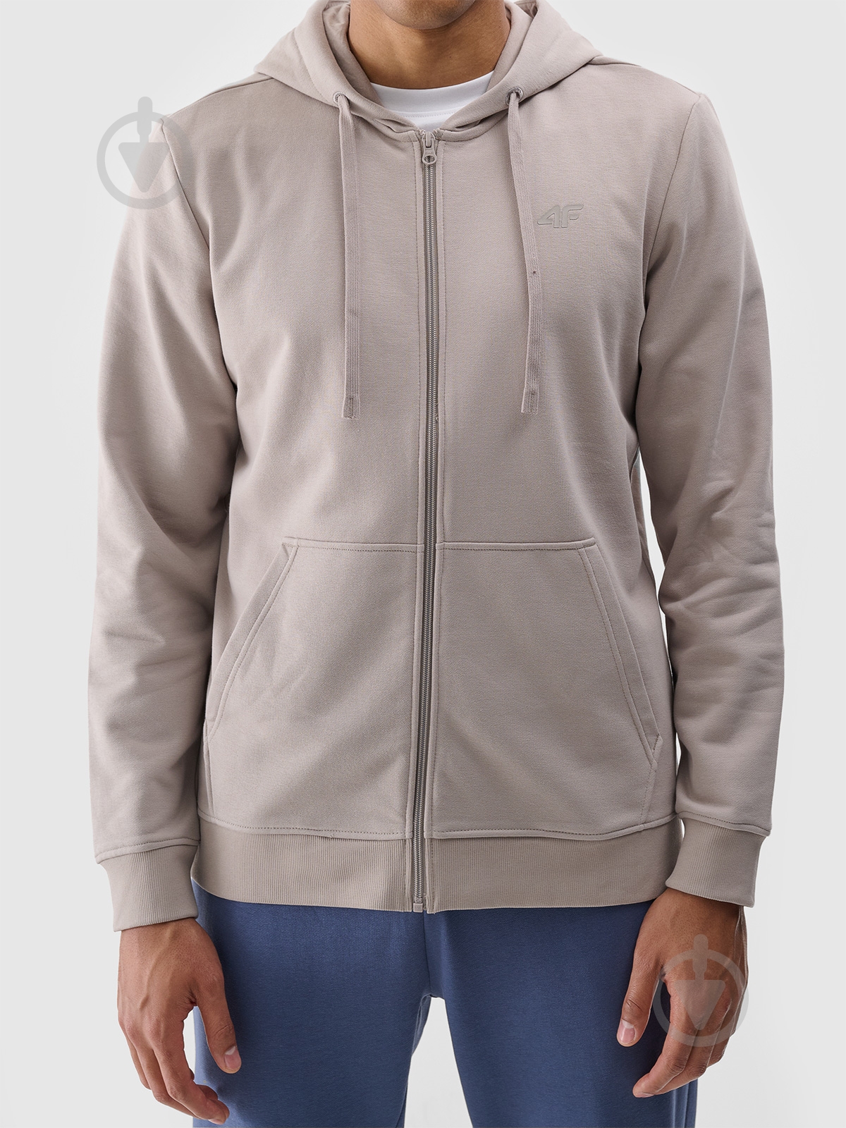Джемпер 4F 4FWSS25TSWSM1623-26S р.S бежевий - фото 5