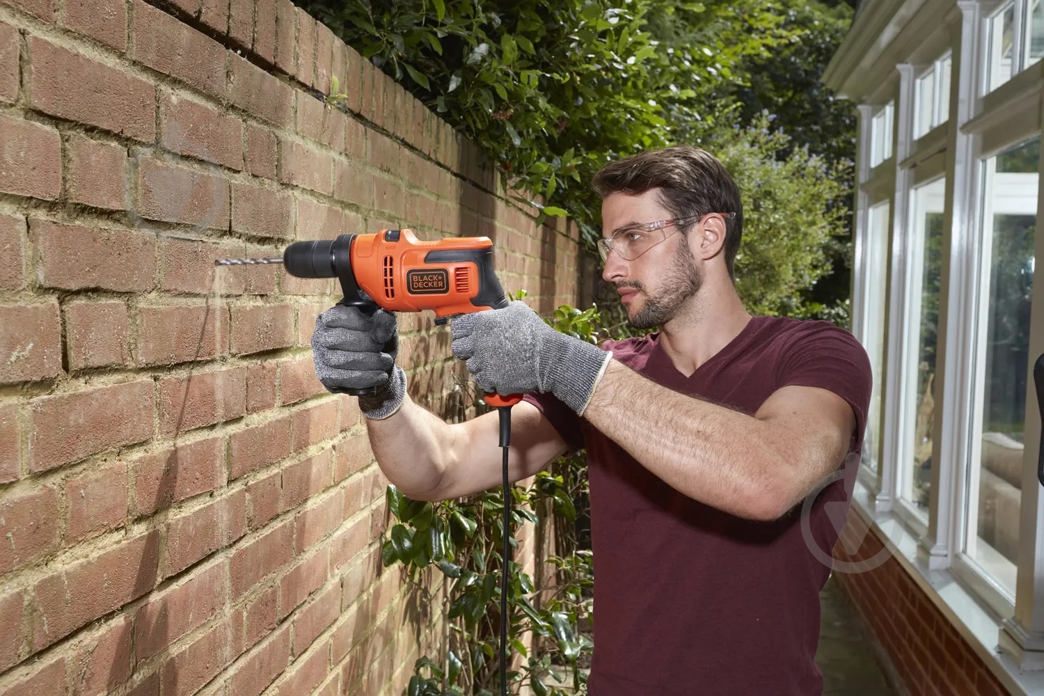 Дриль ударний Black+Decker BEH200 - фото 5