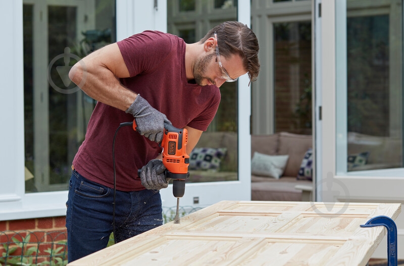 Дриль ударний Black+Decker BEH200 - фото 6