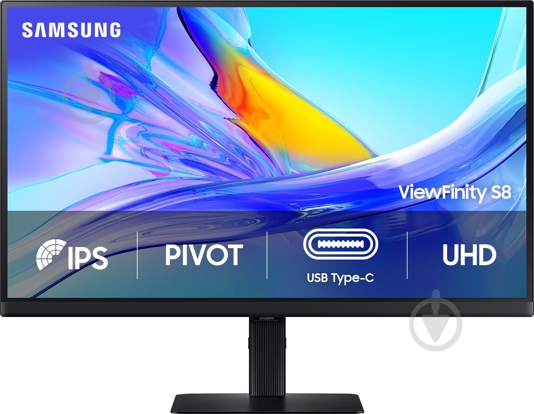 Монитор Samsung ViewFinity S8 27" (LS27D804UAIXUA) - фото 1