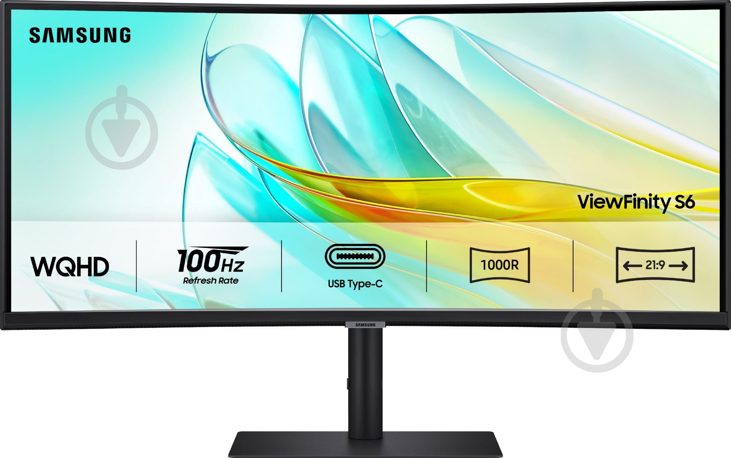 Монитор Samsung ViewFinity S6 34" (LS34C650UAIXUA) - фото 1