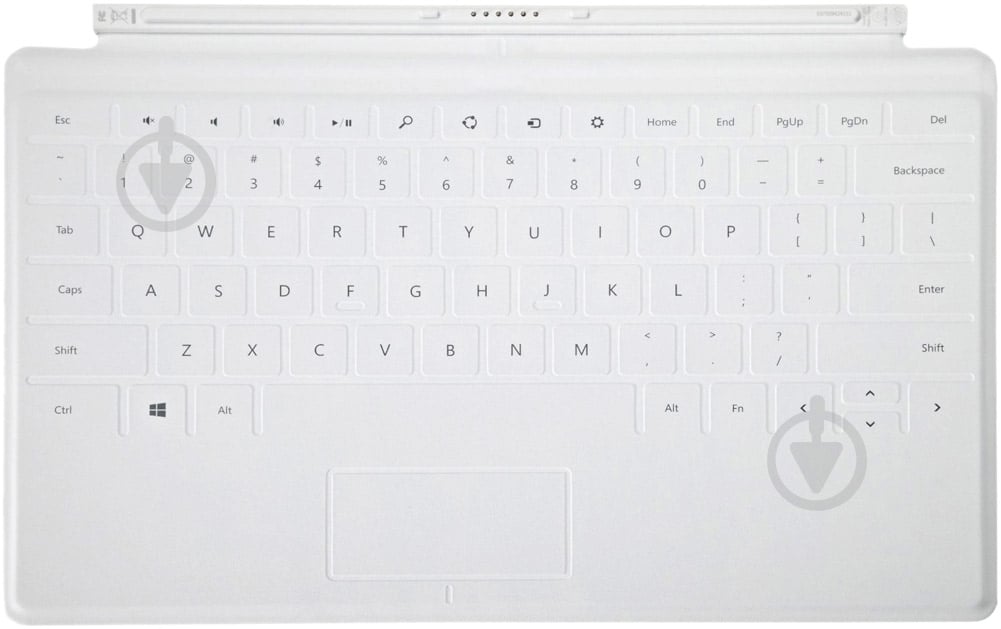 Чохол Microsoft Type Cover Surface white (D5S-00054) - фото 1