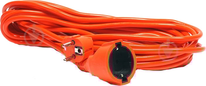 Подовжувач PowerPlant 15 м, 3x1.0 мм², 8А (JY-3024/15) PPCA08M150S1 - фото 1