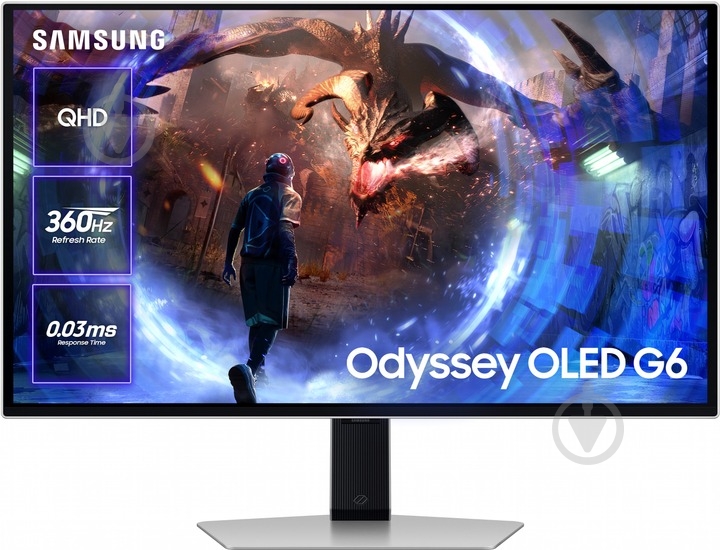 Монитор Samsung Odyssey OLED G6 27" (LS27DG600SIXUA) - фото 1