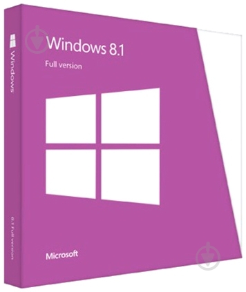 Программное обеспечение Microsoft Windows 8.1 Single Language 32-bit Русский (OEM версия) (4HR-00214) - фото 1