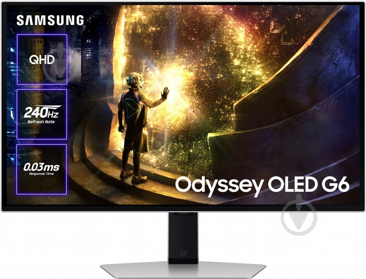 Монітор Samsung Odyssey OLED G6 27" (LS27DG612SIXUA) - фото 1 Монітор Samsung Odyssey OLED G6 27" (LS27DG612SIXUA) - фото 1