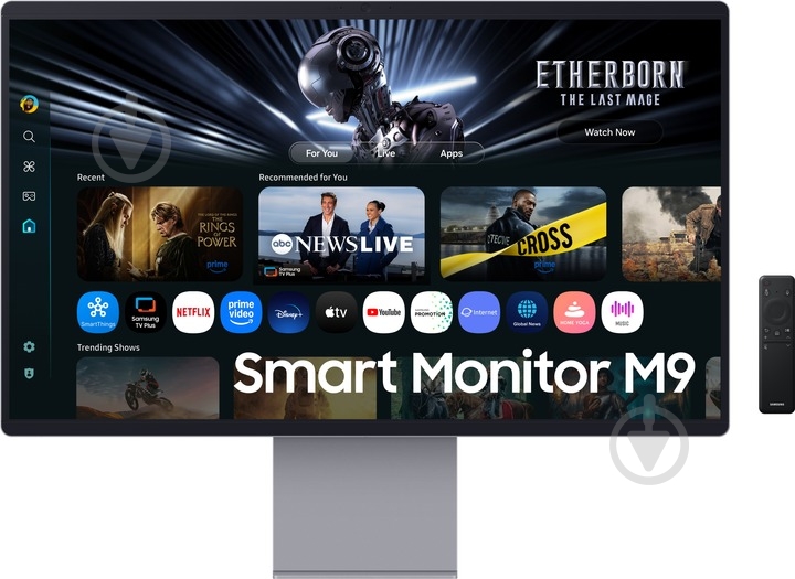 Монітор Samsung Smart Monitor M9 32" (LS32FM902SZXUA) - фото 2 Монітор Samsung Smart Monitor M9 32" (LS32FM902SZXUA) - фото 2