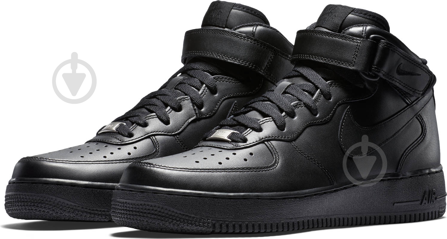 Кроссовки Nike AIR FORCE 1 MID 07 315123-001 р.42,5 черный - фото 1