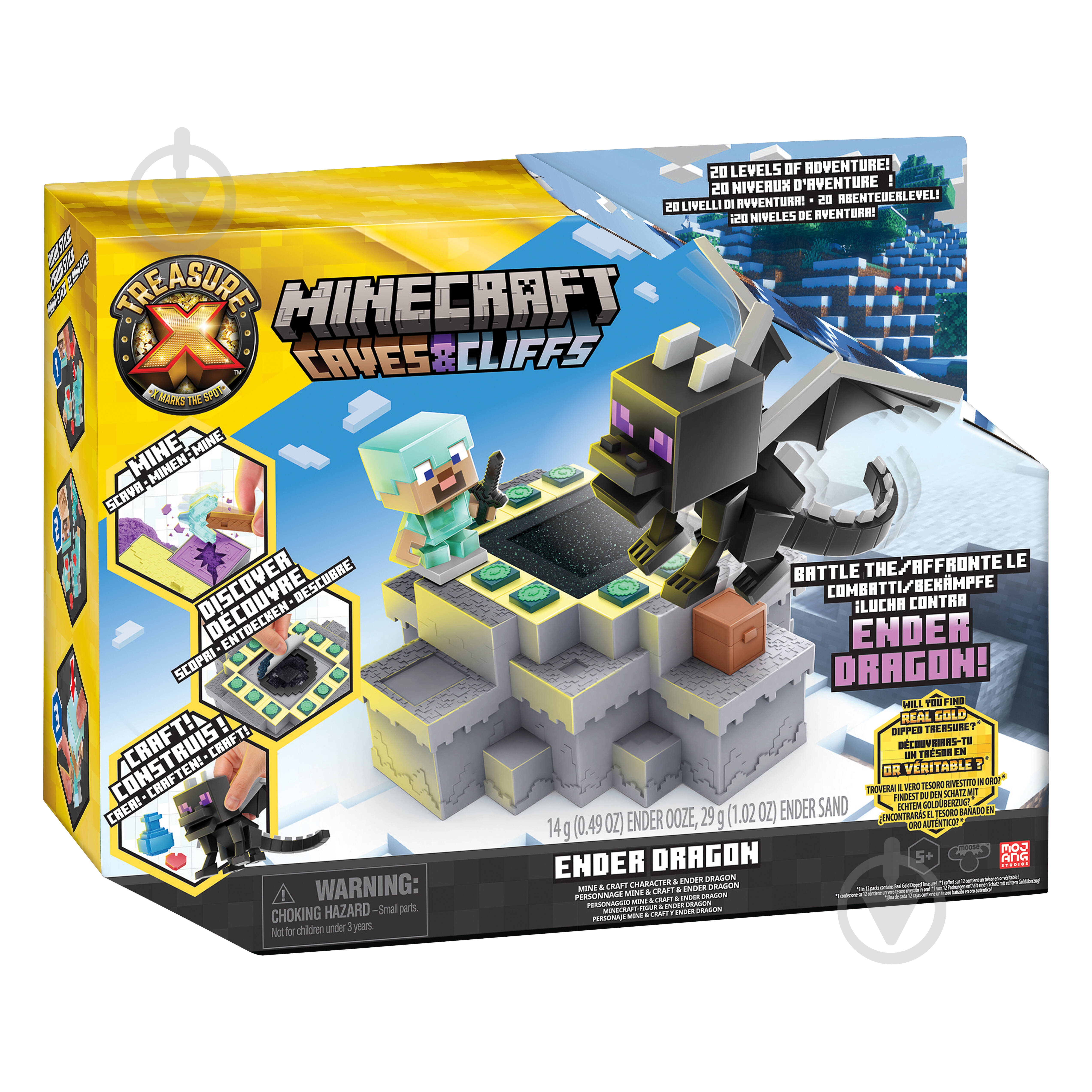 ᐉ Игровой набор Treasure X Minecraft Майнкрафт Фигурка и Эндер