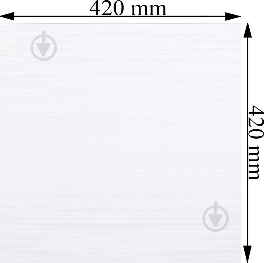 Плитка Opoczno Авангарде белый 42x42 - фото 4