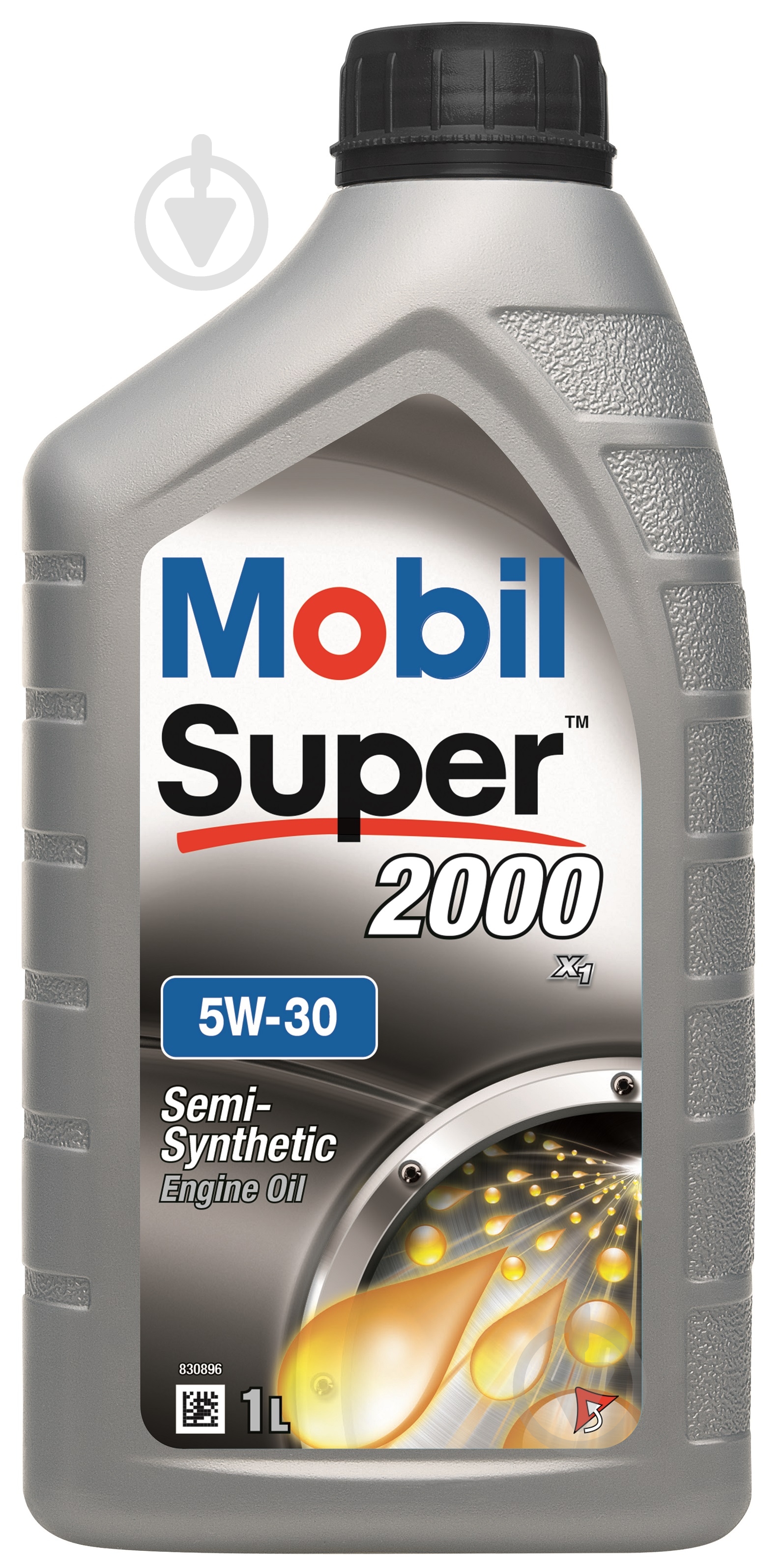 Моторна олива напівсинтетична Mobil Super 2000 X1 5W-30 1 л (155184) - фото 1