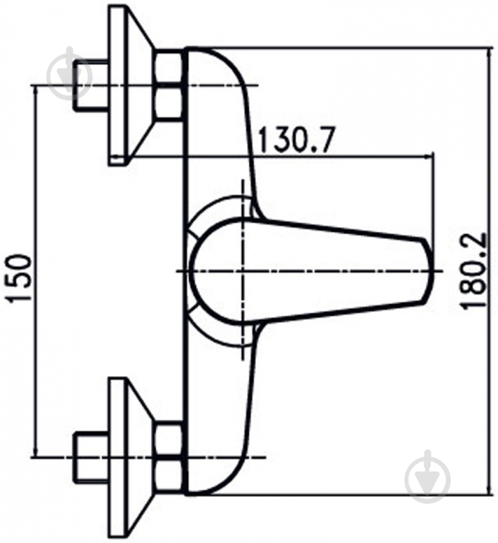 Смеситель для душа Aqua Rodos Optima 90977 - фото 4 Смеситель для душа Aqua Rodos Optima 90977 - фото 4