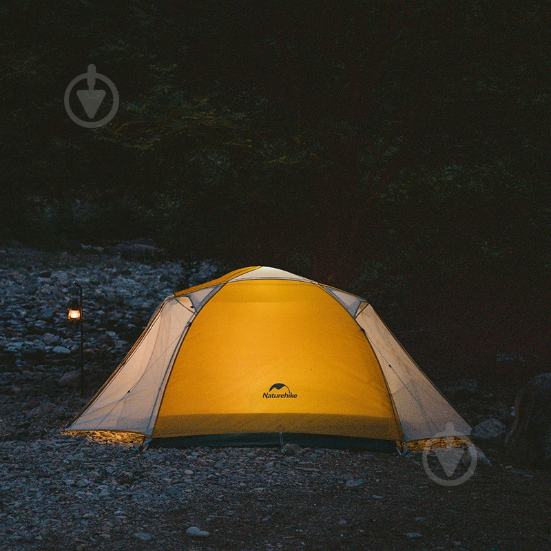 Намет Naturehike двомісний CNK2300ZP024, жовтий 6976023923685 - фото 5
