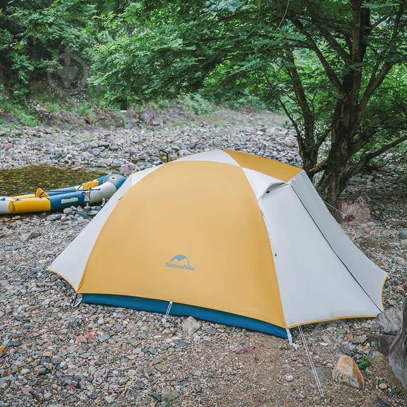 Намет Naturehike двомісний CNK2300ZP024, жовтий 6976023923685 - фото 4
