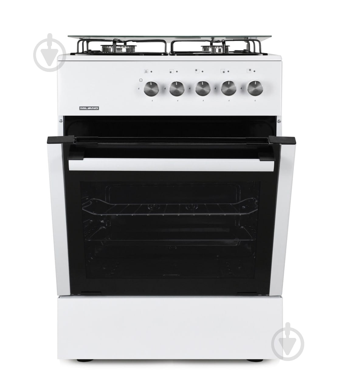 Плита газова Milano ML60 G1/07 біла - фото 1 Плита газова Milano ML60 G1/07 біла - фото 1